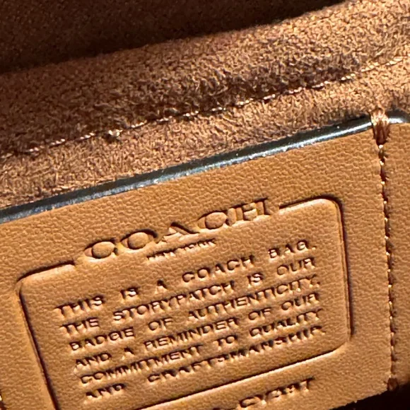 Coach Klare Crossbody Black and Gold Chain Shoulder Bag - Picture 3 of 5